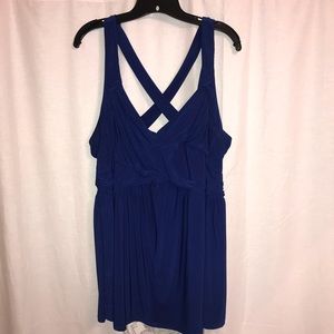 Torrid royal blue tank top